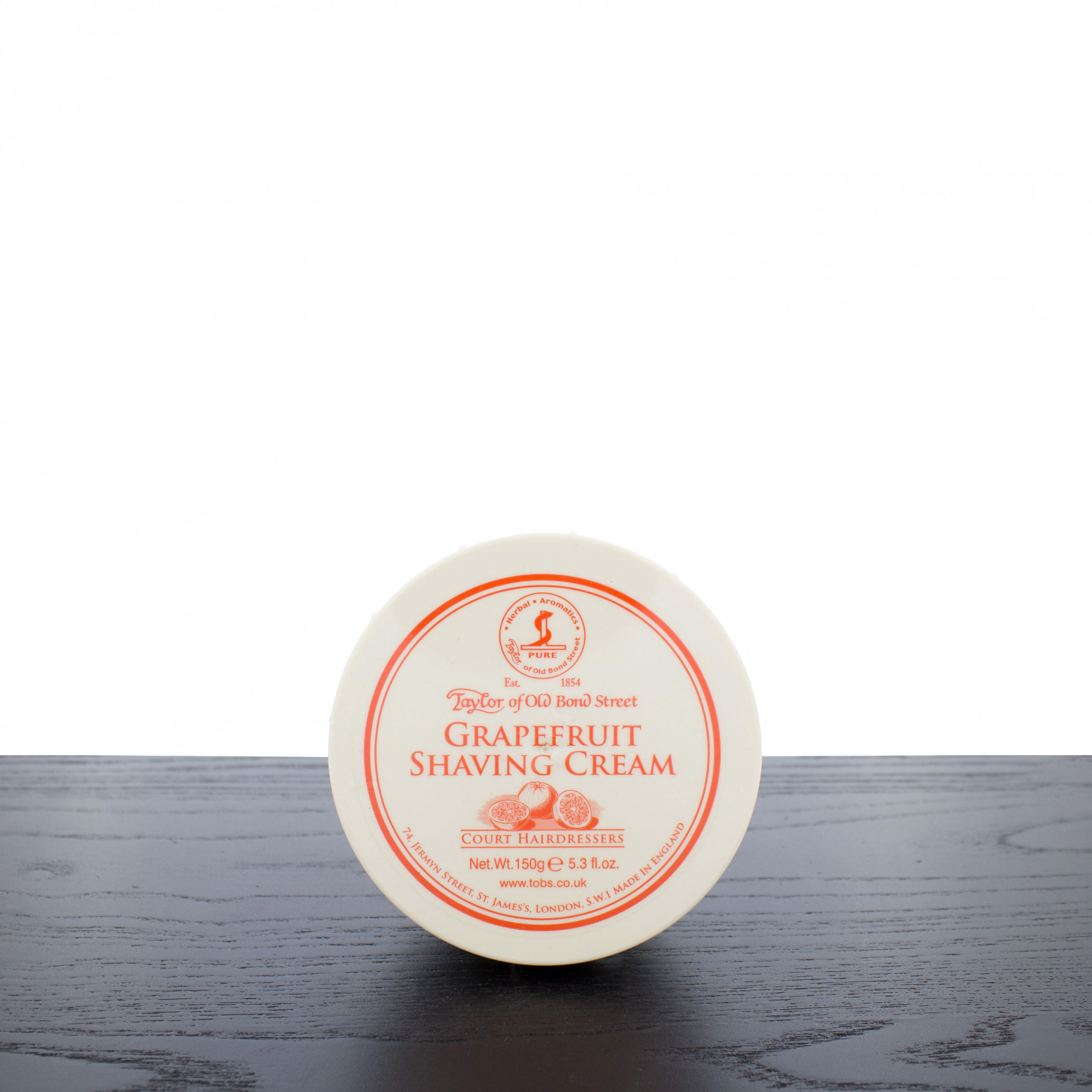 Taylor of Old Bond Street Shaving Cream Bowl, Grapefruit - West
